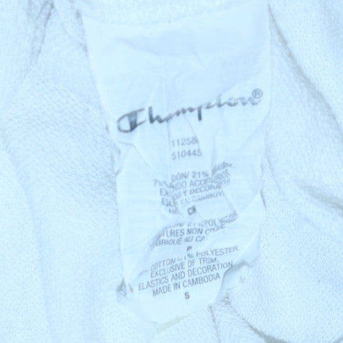 Womens UK Size S Champion White Pullover Sweatshirt