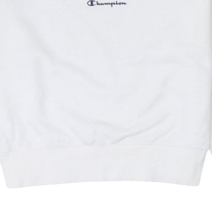 Womens UK Size S Champion White Pullover Sweatshirt