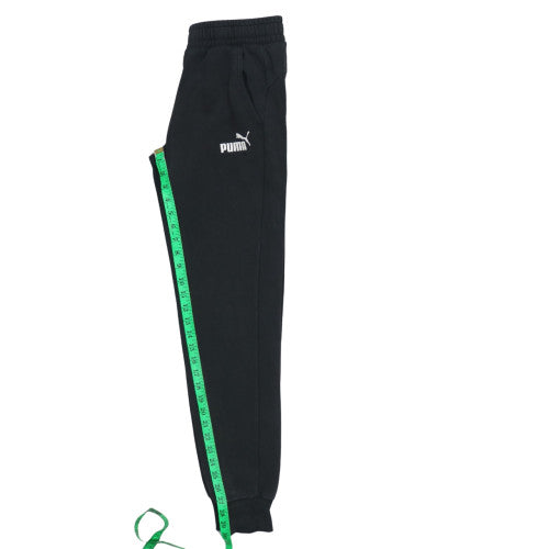 Mens UK Size S PUMA Regular Fit Sweatpants Black Trousers