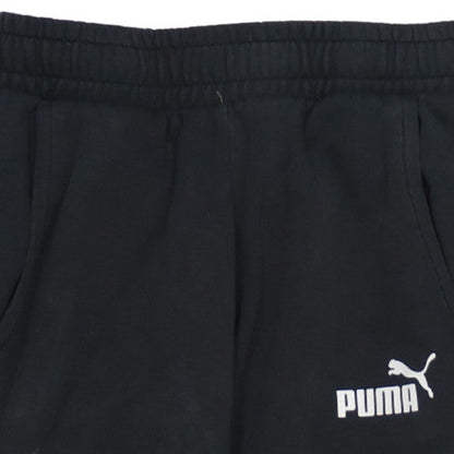 Mens UK Size S PUMA Regular Fit Sweatpants Black Trousers