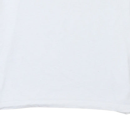 Nike Men's White Short Sleeve Crew Neck Cotton T-Shirt Size M