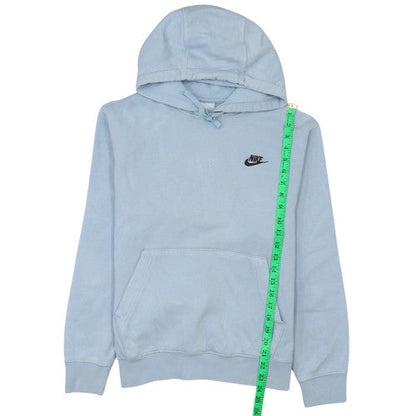 Womens UK Size S Nike Blue Pullover Hoodie