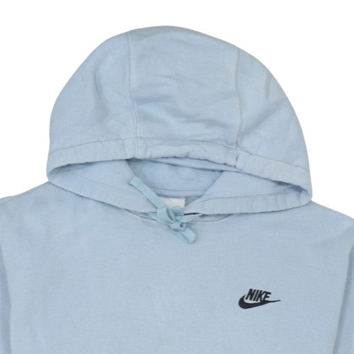 Womens UK Size S Nike Blue Pullover Hoodie