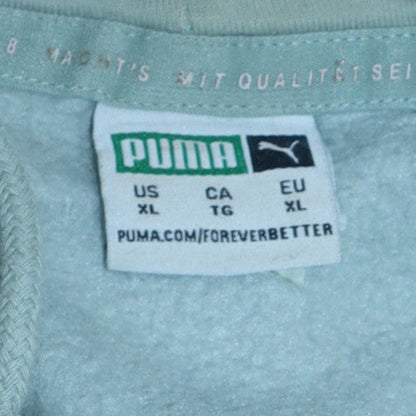 Womens UK Size XL Puma Grey Pullover Hoodie