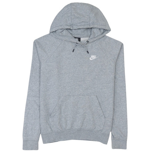 Womens UK Size S Nike Grey Pullover Hoodie