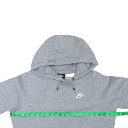 Womens UK Size S Nike Grey Pullover Hoodie