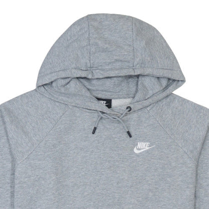 Womens UK Size S Nike Grey Pullover Hoodie