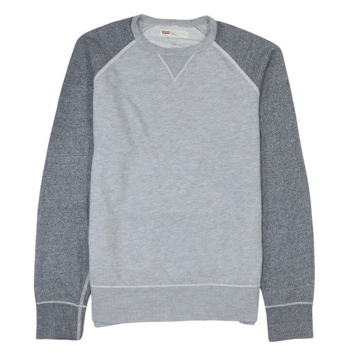 Mens UK Size M Levi’s Grey Pullover Sweatshirt