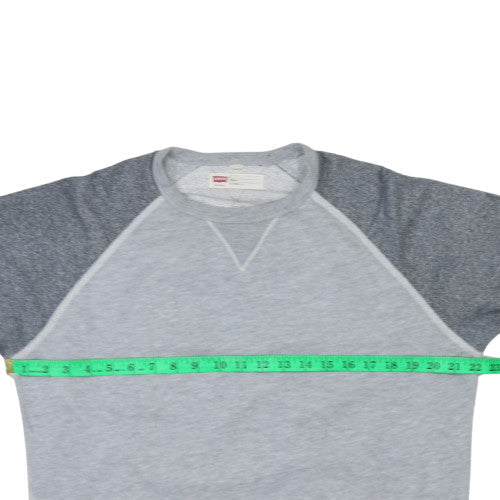 Mens UK Size M Levi’s Grey Pullover Sweatshirt