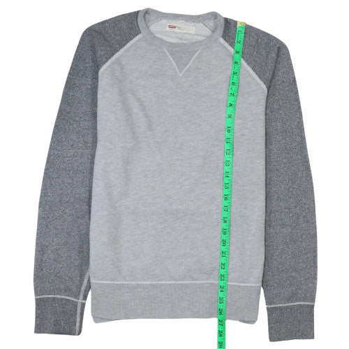 Mens UK Size M Levi’s Grey Pullover Sweatshirt