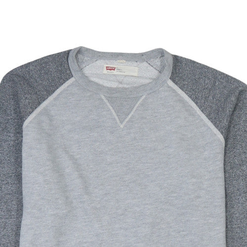 Mens UK Size M Levi’s Grey Pullover Sweatshirt