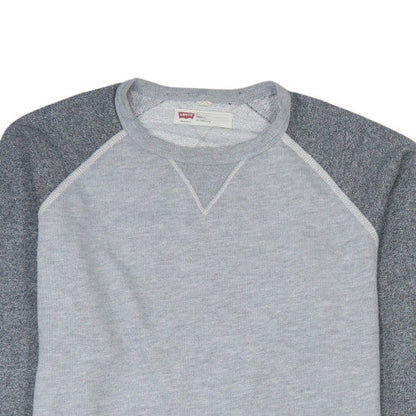 Mens UK Size M Levi’s Grey Pullover Sweatshirt