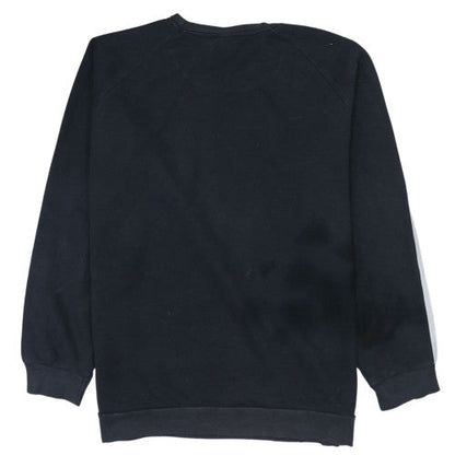 Womens UK Size 12-14 adidas Black Pullover Sweatshirt
