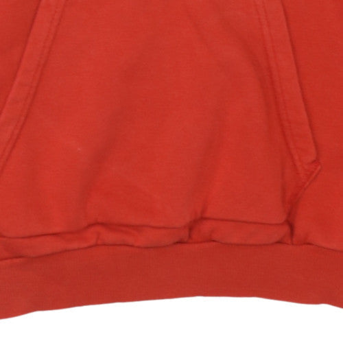 Womens UK Size 14 Adidas Red Pullover Hoodie