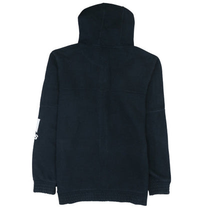 Mens UK Size L Adidas Black Full Zip Hoodie