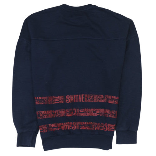 Mens UK Size XS adidas Blue Pullover Sweatshirt