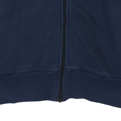 Nike Boys Blue Full Zip Fleece Hoodie - Size 10-11 Years Regular Fit