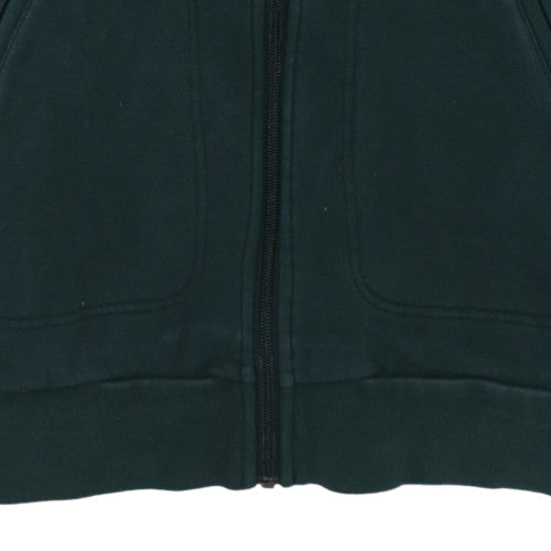 Mens UK Size M Adidas Green Full Zip Hoodie