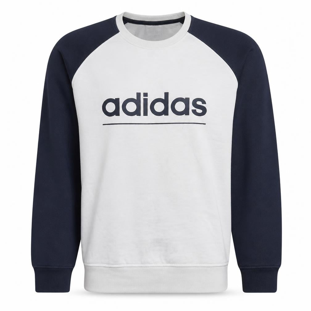 Mens UK Size L adidas Beige Pullover Sweatshirt