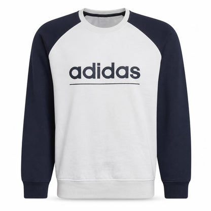 Mens UK Size L adidas Beige Pullover Sweatshirt