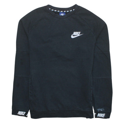 Mens UK Size S Nike Black Pullover Sweatshirt