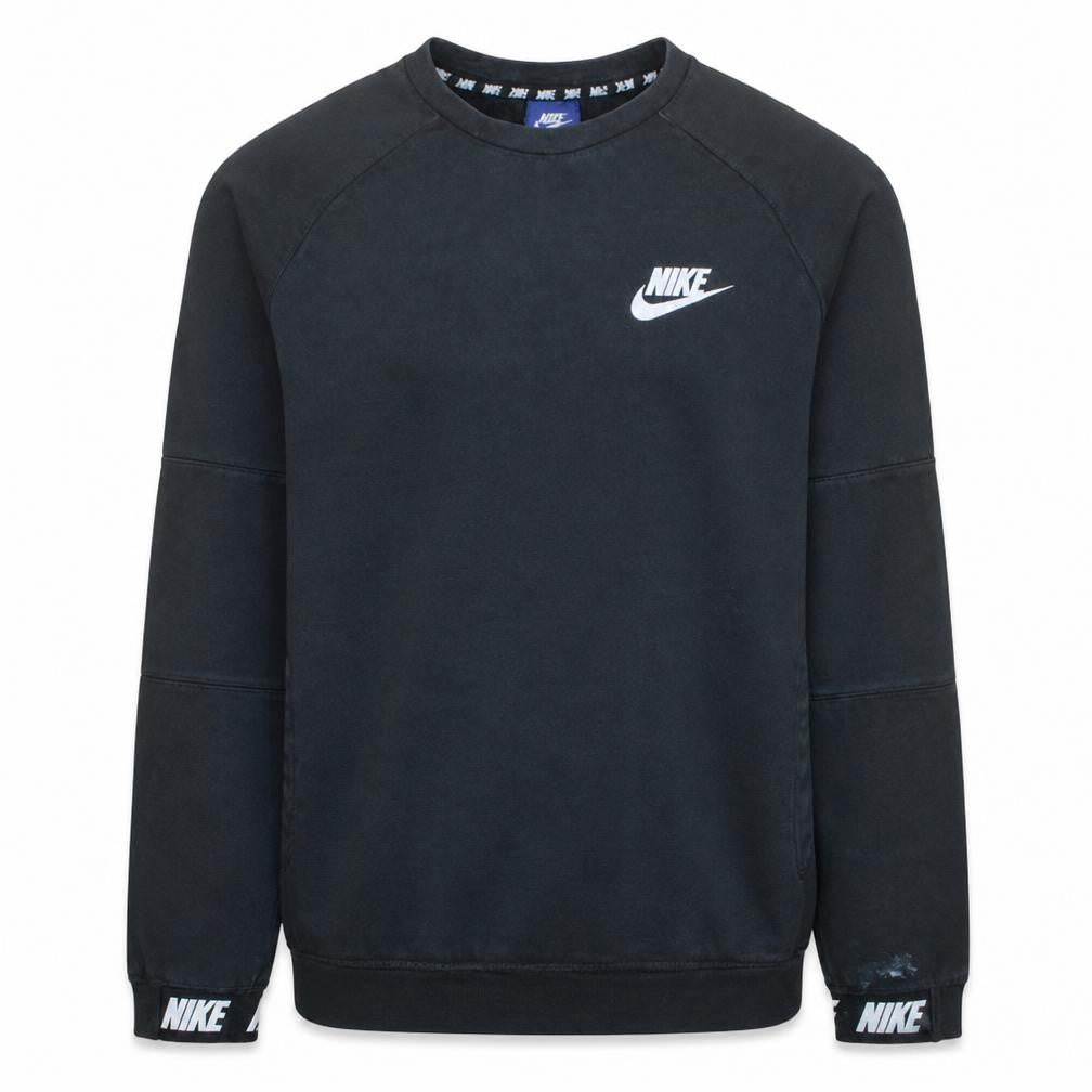 Mens UK Size S Nike Black Pullover Sweatshirt