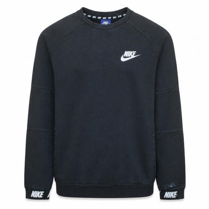 Mens UK Size S Nike Black Pullover Sweatshirt