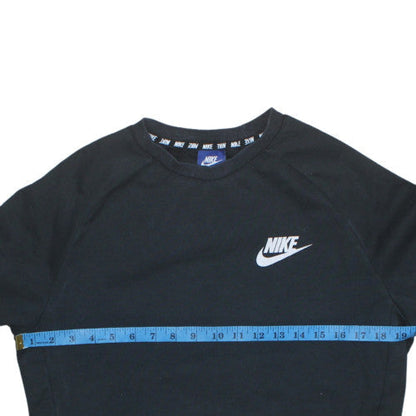 Mens UK Size S Nike Black Pullover Sweatshirt