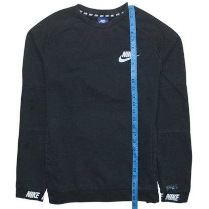 Mens UK Size S Nike Black Pullover Sweatshirt