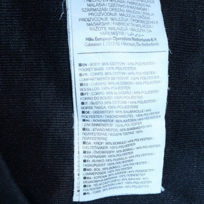 Mens UK Size S Nike Black Pullover Sweatshirt