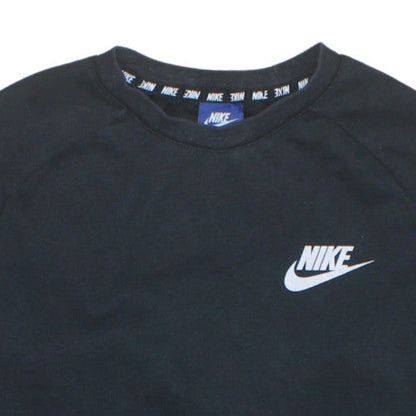 Mens UK Size S Nike Black Pullover Sweatshirt