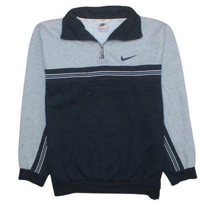 Mens UK Size L Nike Blue Pullover Sweatshirt