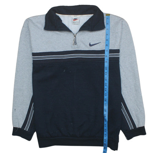 Mens UK Size L Nike Blue Pullover Sweatshirt