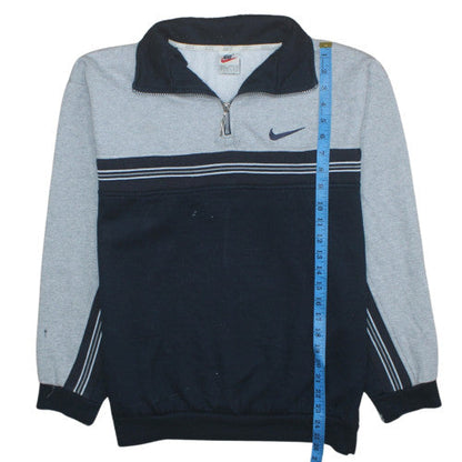 Mens UK Size L Nike Blue Pullover Sweatshirt