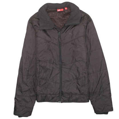 Puma Women's Brown Size 10 Lightweight Full Zip Active Jacket