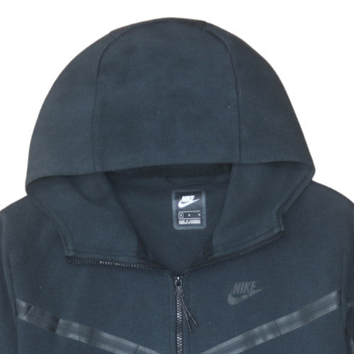 Mens UK Size M Nike Black Full Zip Hoodie