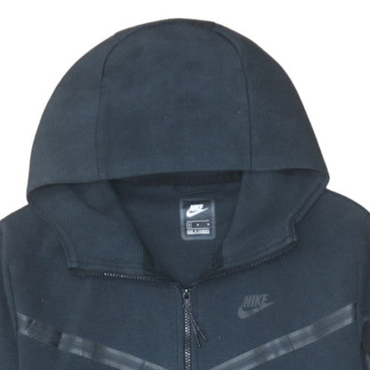 Mens UK Size M Nike Black Full Zip Hoodie