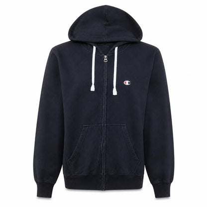 Mens UK Size M Champion Black Full Zip Hoodie