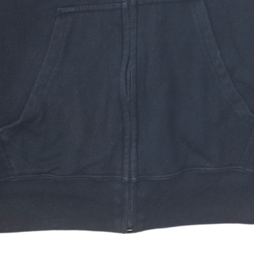 Mens UK Size M Champion Black Full Zip Hoodie
