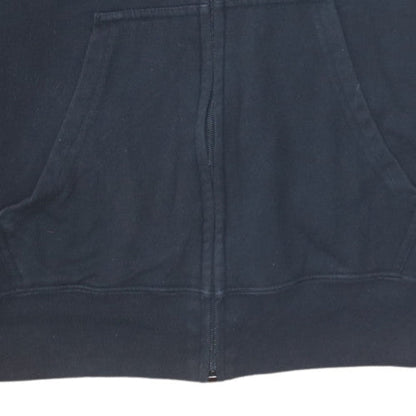 Mens UK Size M Champion Black Full Zip Hoodie