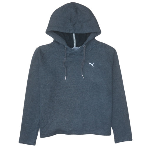 Womens UK Size 14 PUMA Black Pullover Hoodie