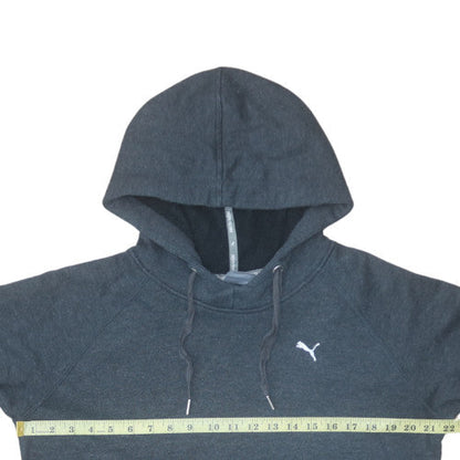 Womens UK Size 14 PUMA Black Pullover Hoodie