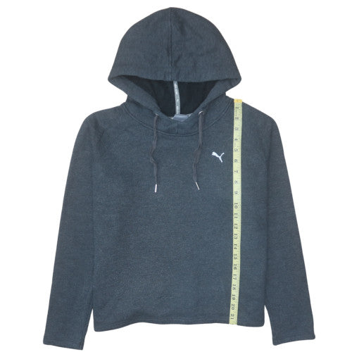 Womens UK Size 14 PUMA Black Pullover Hoodie