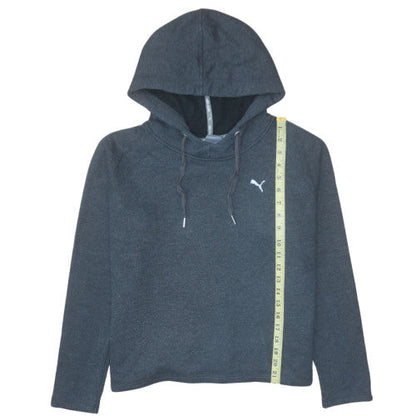 Womens UK Size 14 PUMA Black Pullover Hoodie