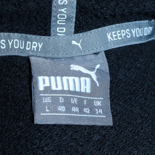Womens UK Size 14 PUMA Black Pullover Hoodie