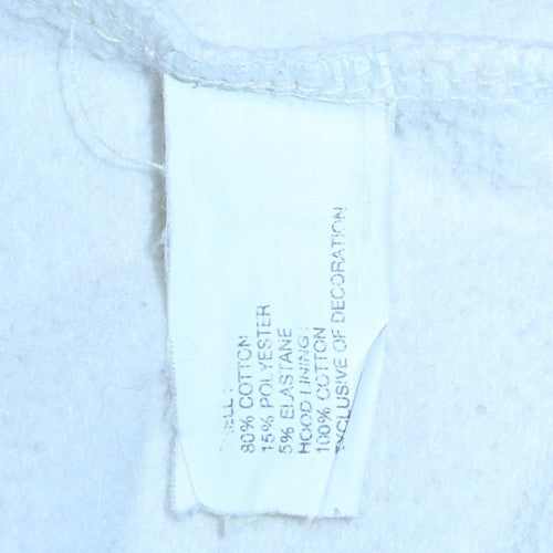 Womens UK Size S GAP White Pullover Hoodie