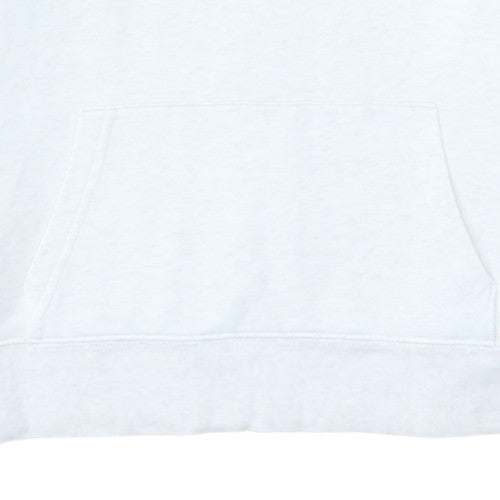 Womens UK Size S GAP White Pullover Hoodie