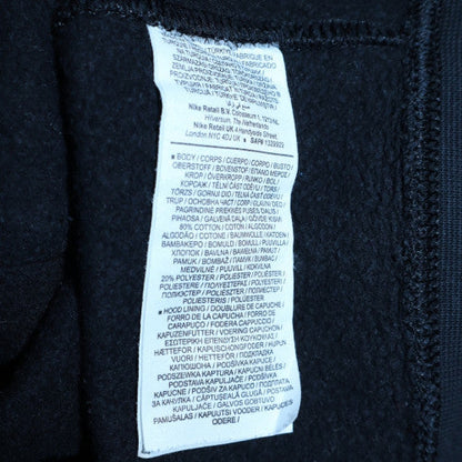Mens UK Size S Nike Black Pullover Hoodie