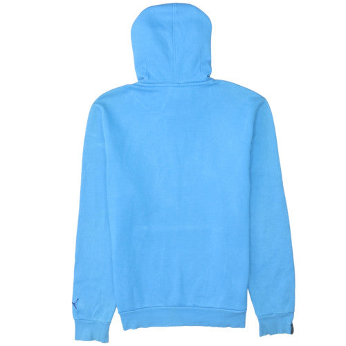 Mens UK Size M Puma Blue Pullover Hoodie