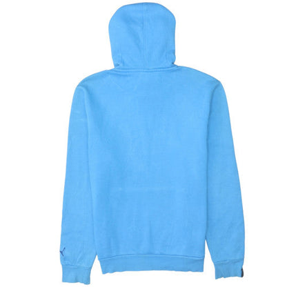 Mens UK Size M Puma Blue Pullover Hoodie